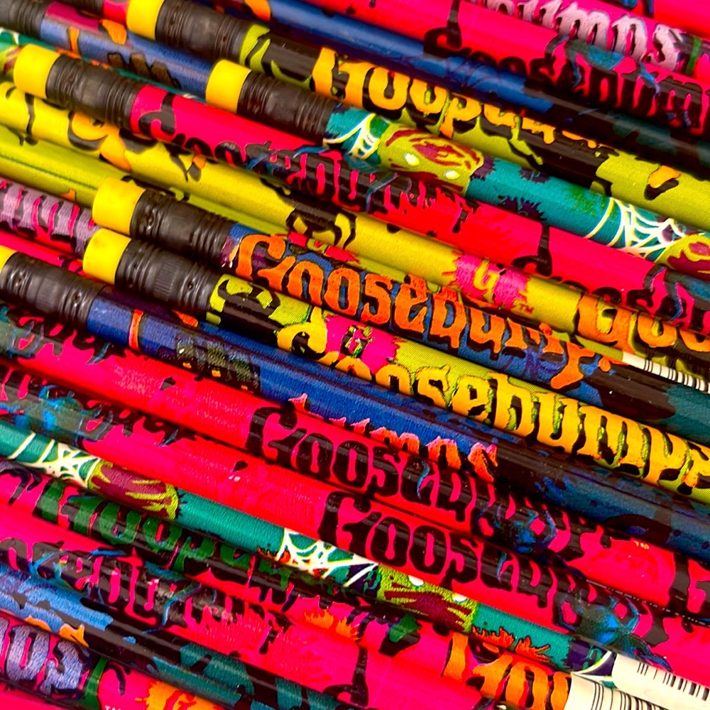 Vintage 90s Goosebumps Pencils NWT bundles of 5